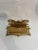Antique Gilt Bronze Letter Holder Desk Accessory Child Boy Holding Envelops For Sale - Image 4 of 14