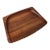 Mid 20th Century Jens Quistgaard Teak Wood Model 817 Charcuterie and Carving Board Designed for Dansk For Sale
