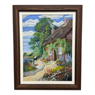 “Haven of Rest” Reproduction Acrylic Canvas on Board, Artist Unknown For Sale