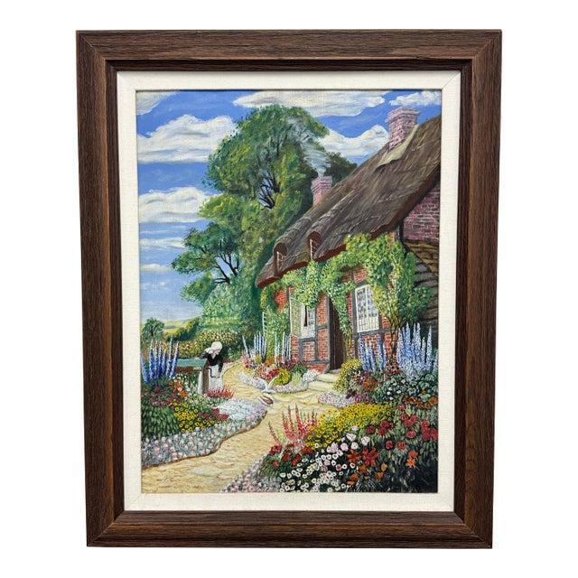 “Haven of Rest” Reproduction Acrylic Canvas on Board, Artist Unknown For Sale