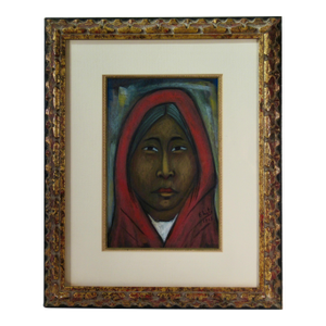Arturo Nieto Otavalo Woman 1965 Drawings