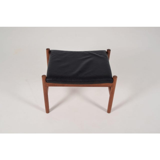 Danish Stool by Hugo Frandsen for Spøttrup Møbler, 1960s For Sale - Image 4 of 8