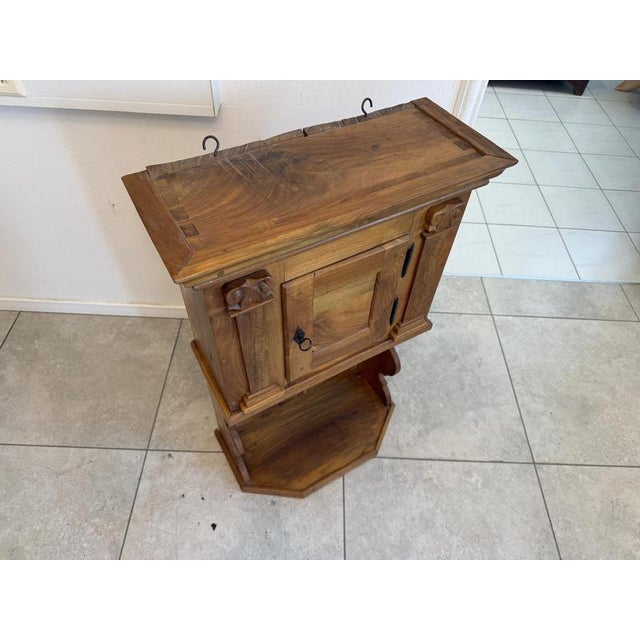 Oak Liquor Cabinet, 1950s For Sale - Image 4 of 9