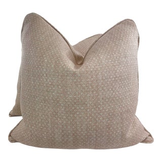 Fermoie "Figured" in PInk 22" Pillows-A Pair For Sale
