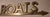 Vintage Brass "To Life Boats" Nautical Arrow Sign 18" For Sale - Image 4 of 5