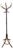 Bistro Swivel Coat Rack, 1960s For Sale