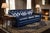 A bold expression of vintage luxury, this navy blue leather sofa combines generous proportions, deep cushioning, and...