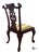 Vintage Chippendale Style Mahogany Dining / Accent Chair For Sale In Greensboro - Image 6 of 8