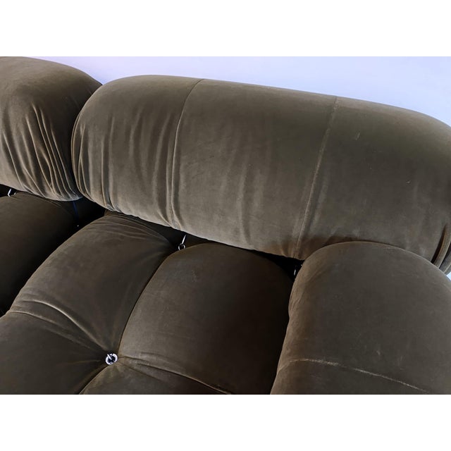 Olive Modular Sofa by Mario Bellini for B&B Italia, 1970s, Set of 5 For Sale - Image 8 of 12