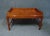 Wood English Chippendale Campaign Style Tray Top Coffee Table For Sale - Image 7 of 7