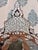White Oval Mother of Pearl Inlaid Ornate Mirror For Sale - Image 8 of 8