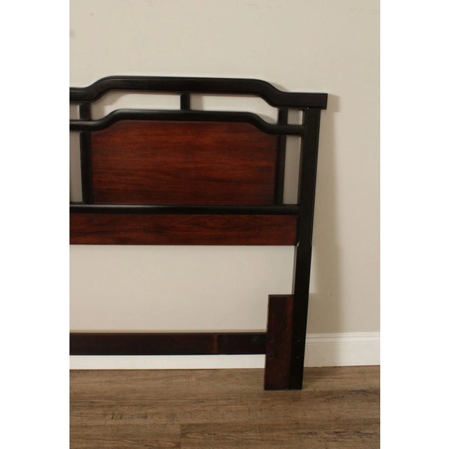 1970s Thomasville Asian Inspired Queen Size Headboard For Sale - Image 5 of 12
