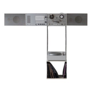 Stereo Wall Unit by Dieter Rams for Braun, 1960s, Set of 10 For Sale