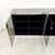 Wood Vintage 1970s Guido Faleschini for I4Mariani Modular Chrome and Glass Credenza Unmarked For Sale - Image 7 of 17