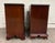 Vintage Councill Furniture Chippendale Solid Mahogany Nightstands Bedside Tables For Sale - Image 16 of 18