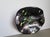 French Studio Pottery Bowl Freeform Lava Glaze Black Green Ceramic Dish Mid-Century French Vintage Art Pottery Accent Piece, 1950 For Sale - Image 10 of 10