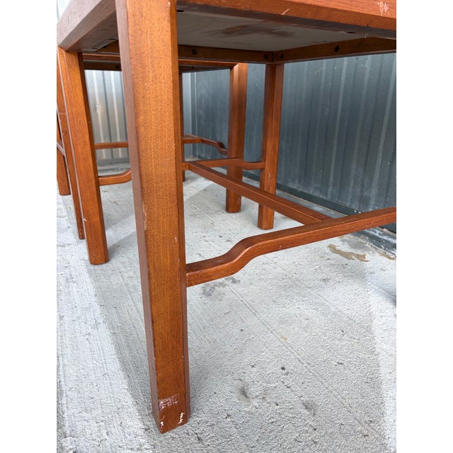 Wood Vintage Chapak Modern Walnut Chippendale End Tables – Pair For Sale - Image 7 of 10