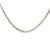 Metal 5 Carat Round Cut Diamond Platinum 2-Row Teardrop Tennis Necklace For Sale - Image 7 of 9