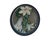 Mid Century Modern Oval 1965 Flower Framed Painting Vintage 1960s - Signed For Sale - Image 4 of 9