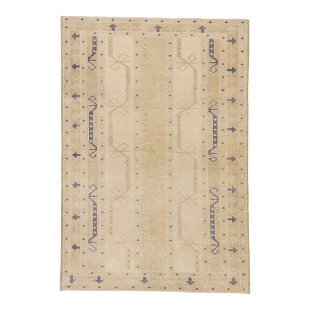 Vintage Turkish Sivas Rug, 03'04 X 04'10 For Sale