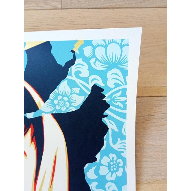 Shepard Fairey (Obey), Welcome Visitor, 2017, Screenprint For Sale - Image 5 of 15