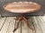 1940s Georgian Style Mahogany Tray Top Pedestal Table For Sale - Image 11 of 11