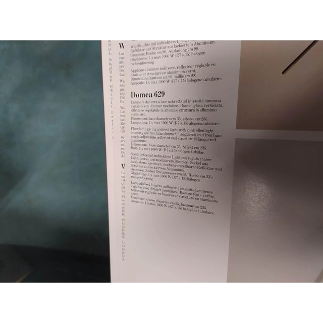 Domea Floor Lamp by Bruno Gecchelin for Oluce, 1970s For Sale - Image 16 of 18