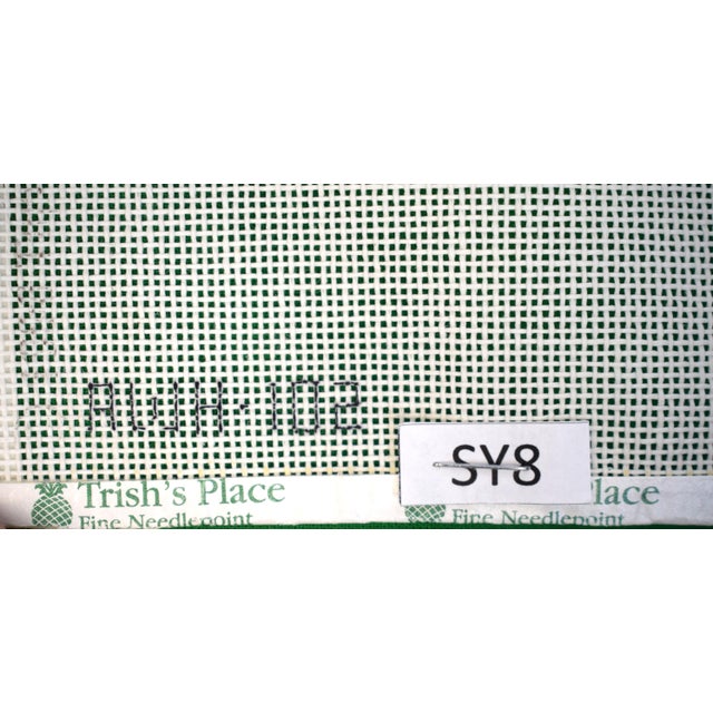 Design Sz: 11 1/2"H x 26"W Canvas Sz: 16 1/2"H x 31"W Mesh: 18 Artist: Tapestry Tent