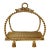 Vintage Hollywood Regency Gold Rope & Tassel Hand Towel Napkin Holder For Sale