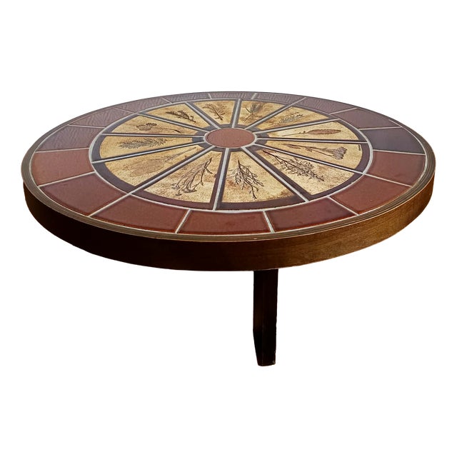 Herbier Coffee Table by Roger Capron, 1960 For Sale