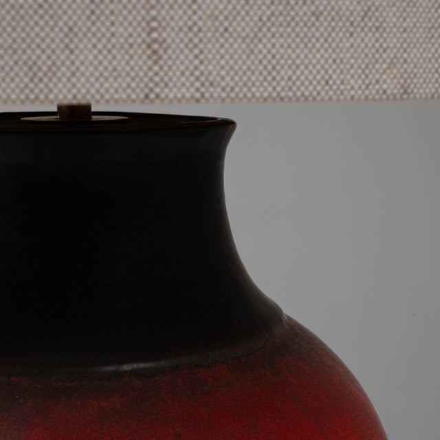 20th Century German Ceramic Table Lamp For Sale - Image 13 of 18