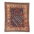 Late 19th Century Caucasian Kazak Prayer Rug, 03'04 X 03'10 For Sale