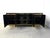 Vintage Black Lacquered and Brass Sideboard, 1980s For Sale - Image 6 of 14