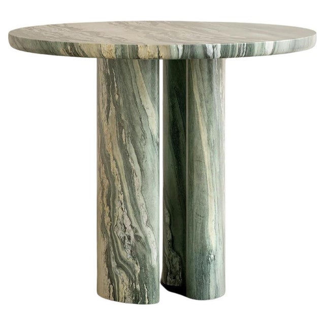 Roman Dining Table I in Cippolino Marble by Paloma Editions For Sale - Image 6 of 6