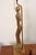 Vintage Male and Female Figural Carved Table Lamps by Clifford C Stasack - Pair For Sale - Image 18 of 18