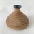 Mid-Century Studio Art pottery weed bud vase, rendered in hand thrown clay with a glazed interior, by Guenther from Stowe,...