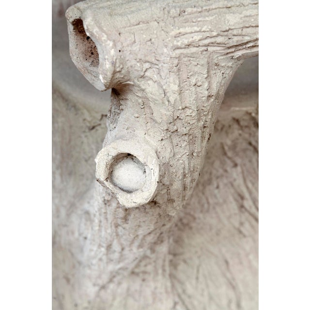 Vintage Faux Bois Fiberglass Tree Chair For Sale - Image 9 of 10