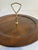 Mid 20th Century Vintage Ozark Walnutware Solid Walnut Serving Tray With Brass Handle, Mid-Century Modern For Sale - Image 5 of 9