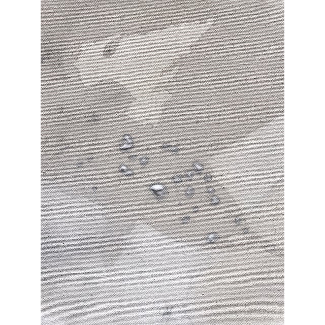 Original Contemporary Abstract Painting in Muted Taupe, Chalky White, and Soft Lilac by American Lyrical Abstractionist Stacey Warnix For Sale In Austin - Image 6 of 9