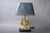 Black Vintage Regency Style Pharaoh Tutankhamun Lamp in Brass For Sale - Image 8 of 11