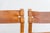 Brown Oak & Leather Dining Chairs, Denmark, 1960s, Set of 4 For Sale - Image 8 of 17