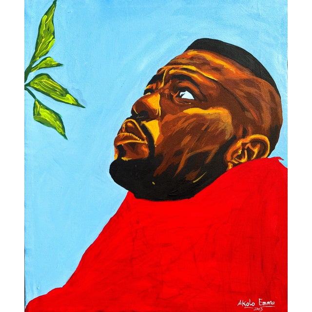 Looking Up To The Greens is a poignant study of existential reflection and the pursuit of tranquility amidst uncertainty....
