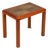 Danish Modern Side / Accent Table in Teak With Tile Top Inlay by Tue Poulson for Hsalev Furniture, Denmark, C. 1960s For Sale