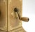 1930s Vintage Brass and Wood Telephone, Italy, 1930s For Sale - Image 5 of 7
