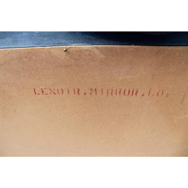 Large Vintage French Scalloped Mirror, 1960 For Sale - Image 10 of 16