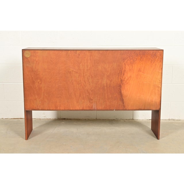 Kipp Stewart for Calvin Furniture Mid-Century Modern Walnut Bookcase Cabinet, 1960s For Sale - Image 12 of 14