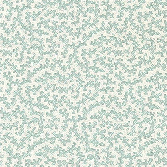 Sanderson Truffle Wallpaper in Blue Clay - a Sample For Sale