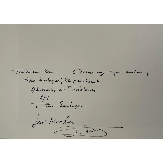 José Nicolas, Pierre Soulages at the Toulouse Slaughterhouses, 2000, Photograph For Sale - Image 5 of 6