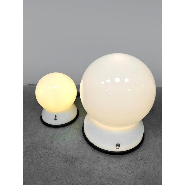 Vintage Scafandro Table Lamps in Glass by Sergio Asti, 1970s For Sale - Image 3 of 6