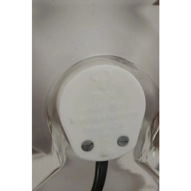 Glass Table Lamp from Putzler For Sale - Image 9 of 10